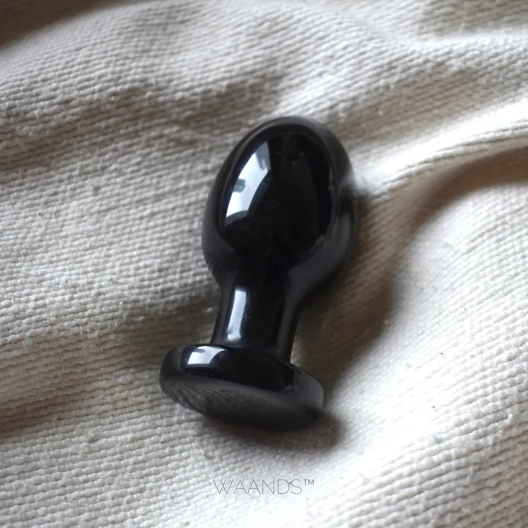 Black Obsidian Butt Plug