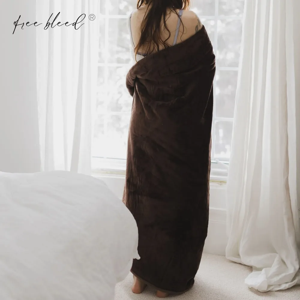 Free Bleed® Blanket – Cocoa, photo 5 of 6