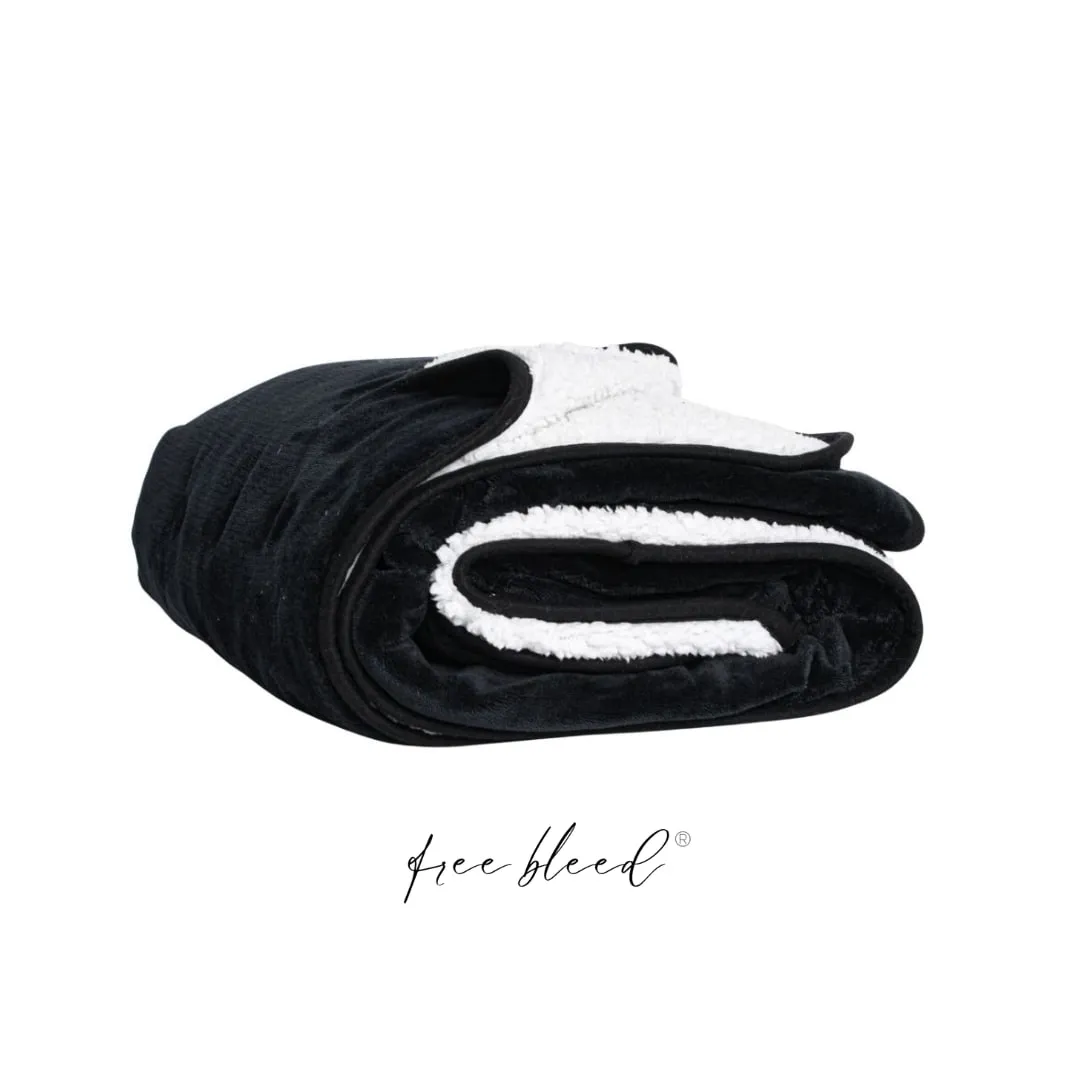 Free Bleed® Blanket – Ebony, photo 3 of 5