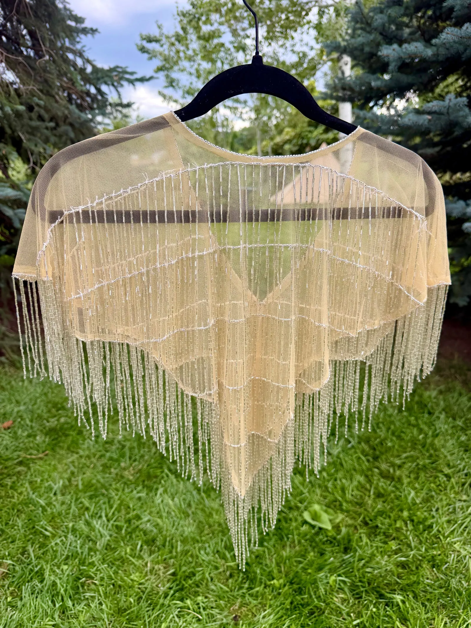 Lumina Nude Cape - Silver, photo 3 of 3